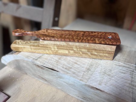 Snakewood over Figured Mango