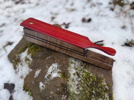 Bloodwood over Curly Maple