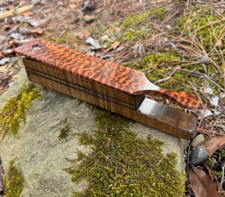 Snakewood over Stained Curly Maple