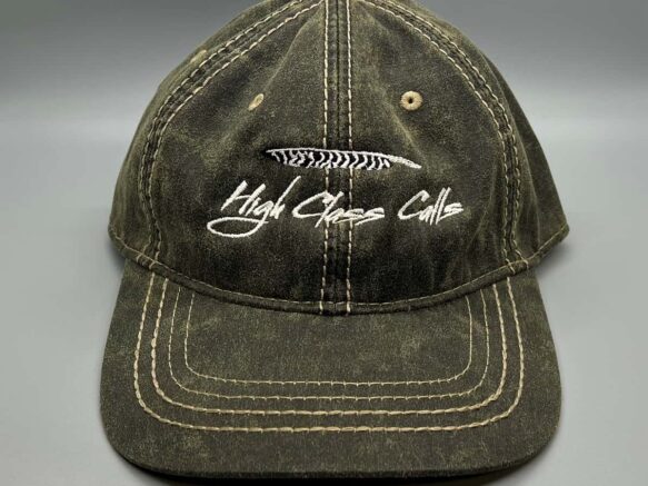 Distressed Olive Hat - High Class Calls